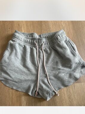 wild fable Light Gray Athletic Drawstring Shorts